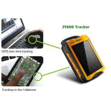 GPS portable avec panneau solaire, étanche IP67